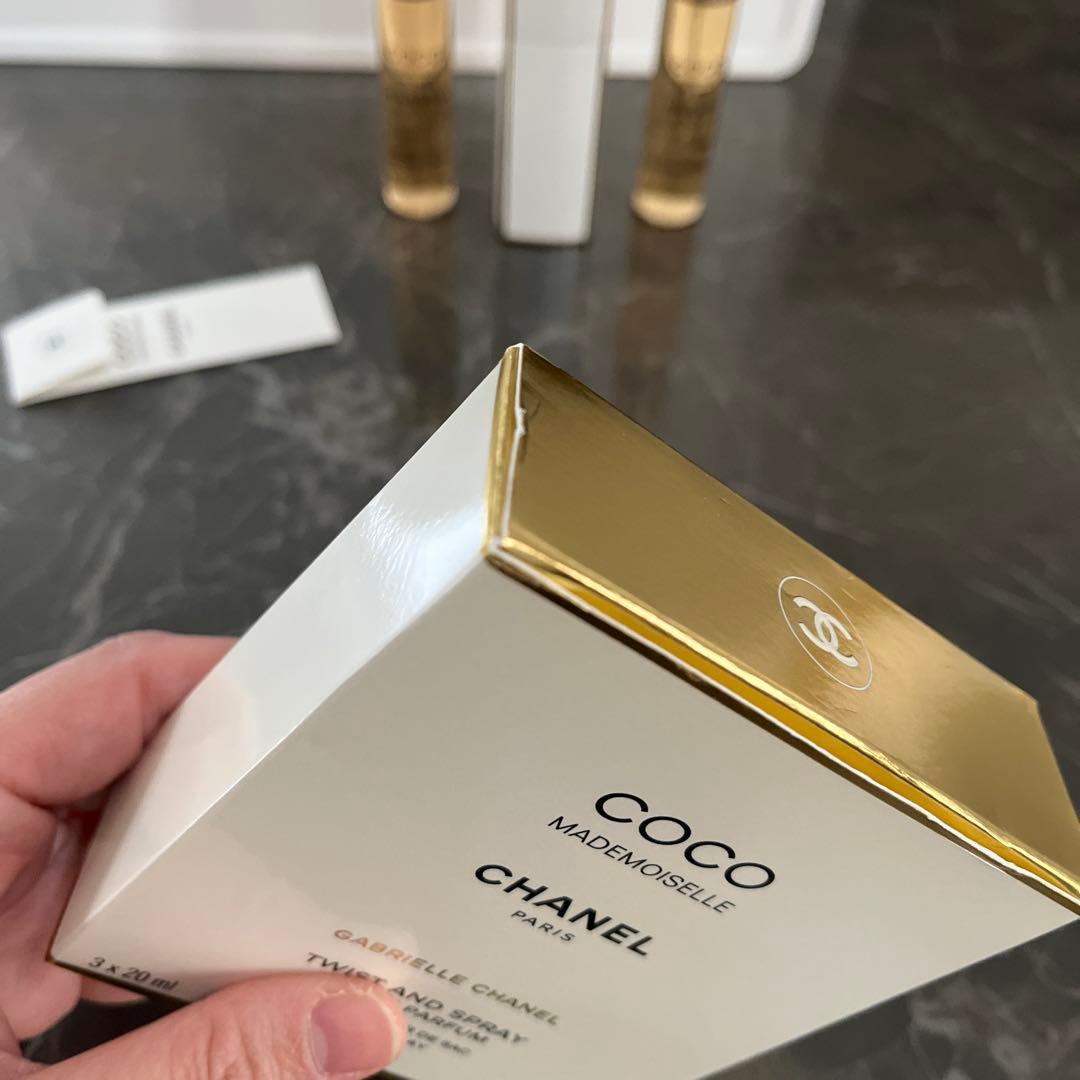 【CHANEL】ココ　マドモアゼル　ツィスト&スプレイレフィル2本付き