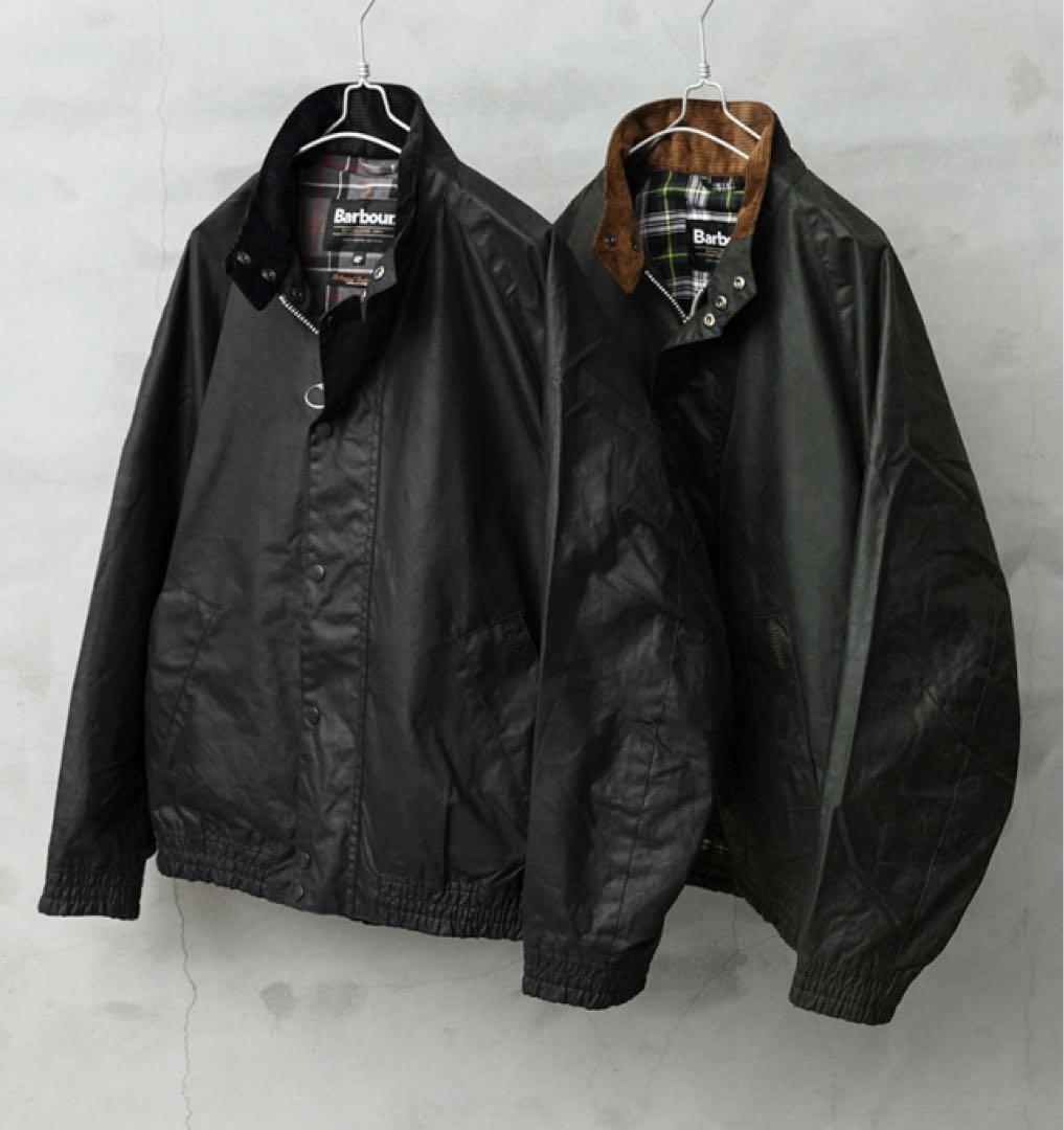 ジャケット・アウター Barbour blouson transport wax jacket 40