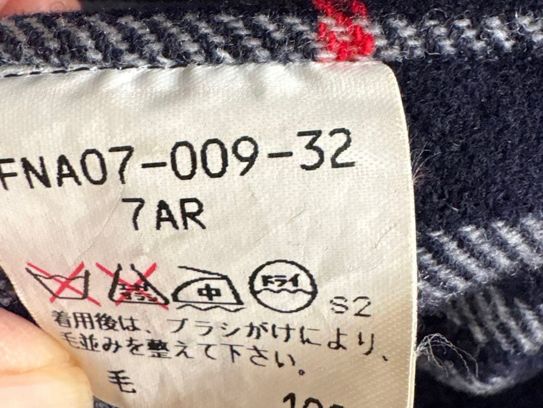 Burberrys ダッフルコート カシミア混 ビンテージ ネイビー