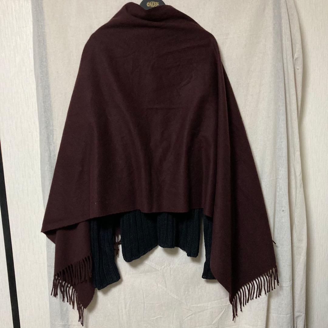ジョンストンズオブエルガン カシミヤ100% 大判マフラー