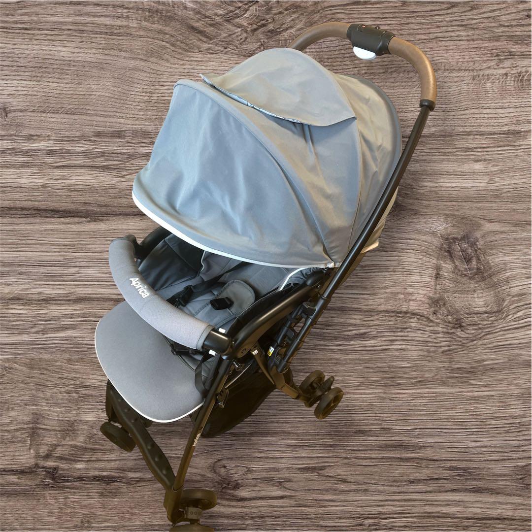【極美品】 Aprica ベビーカー アップリカ　カルーンエアーメッシュAB