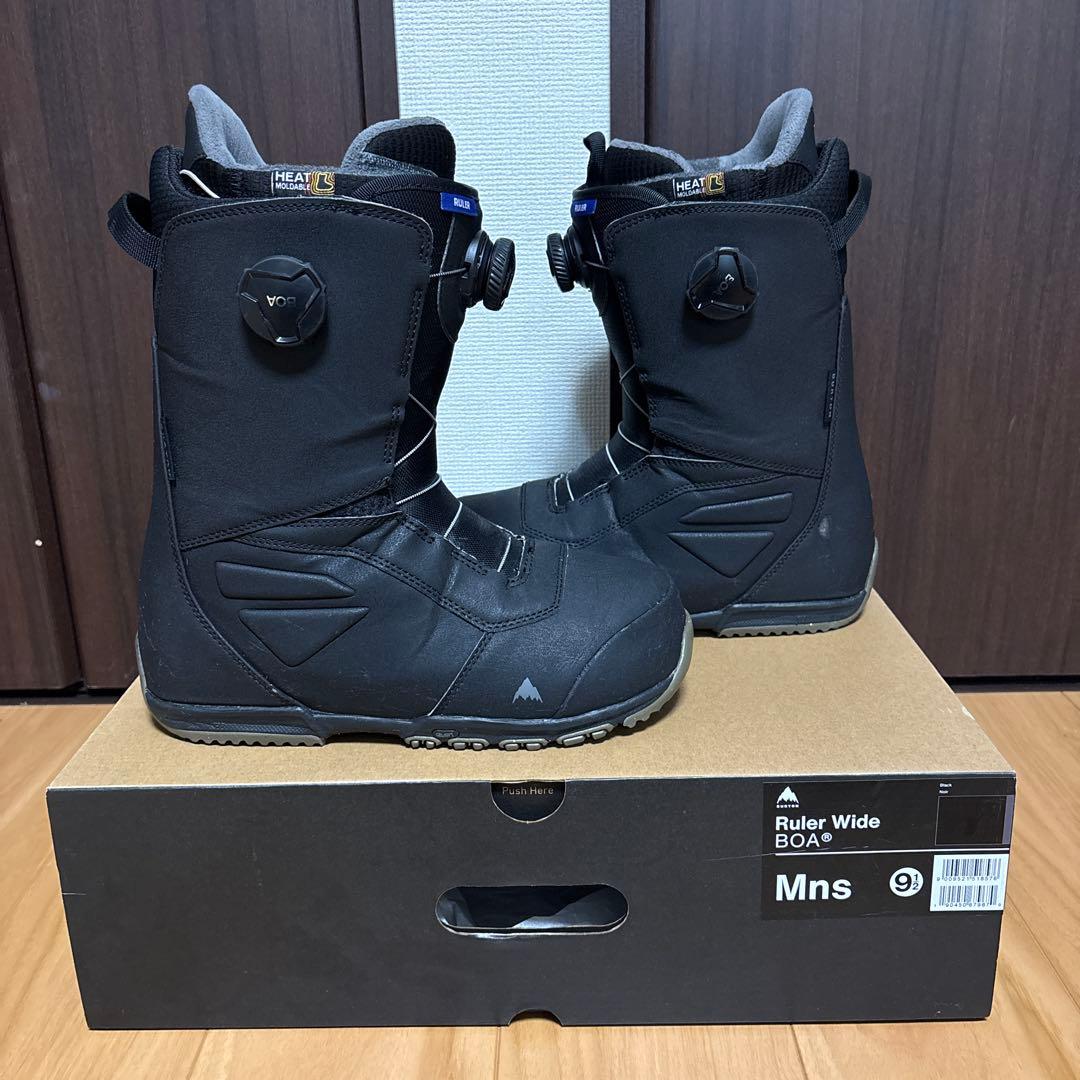 スノーボード BURTON Ruler Wide BOA 9 1/2 27.5cm