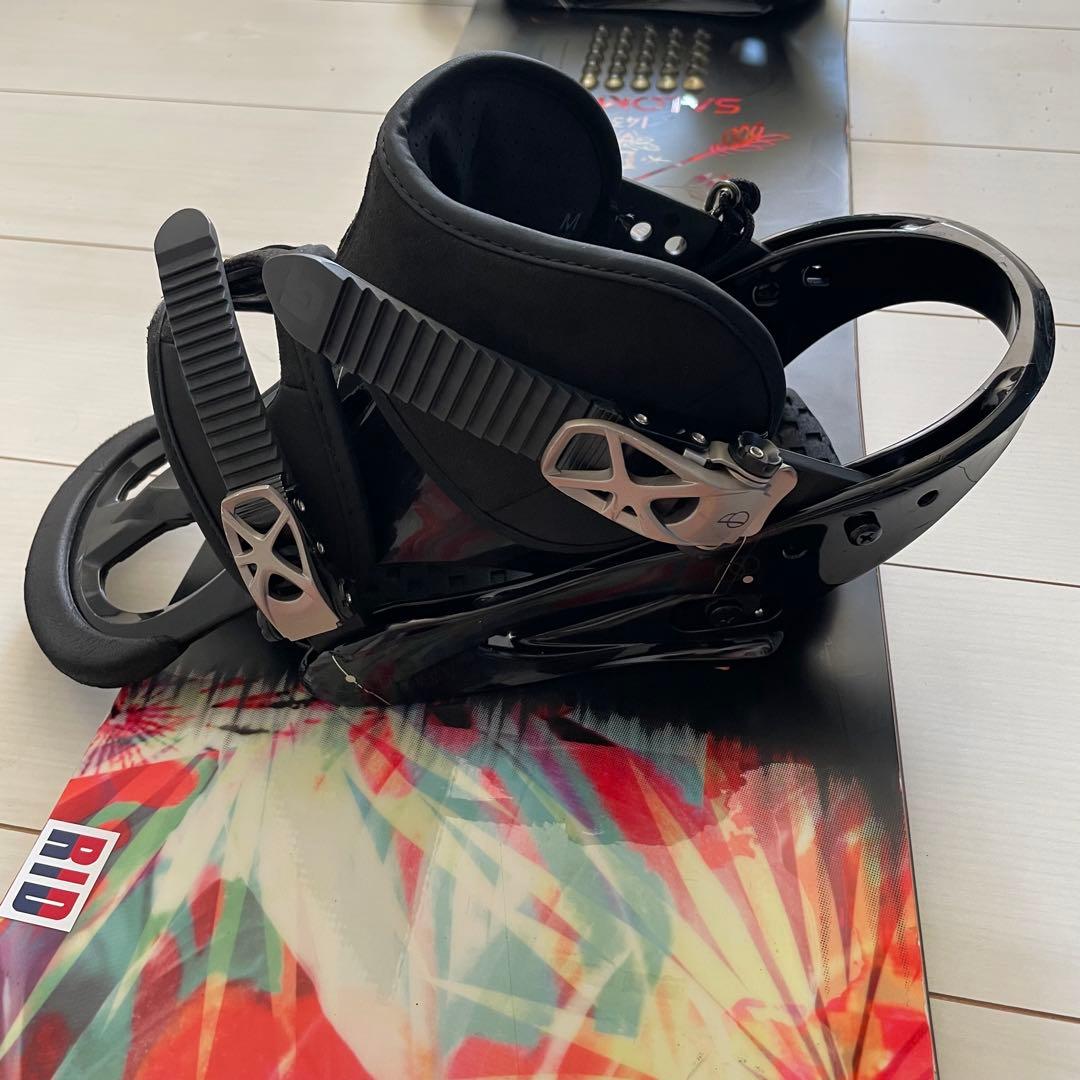 SALOMON DESIREスノーボード BURTON ビンディング付き