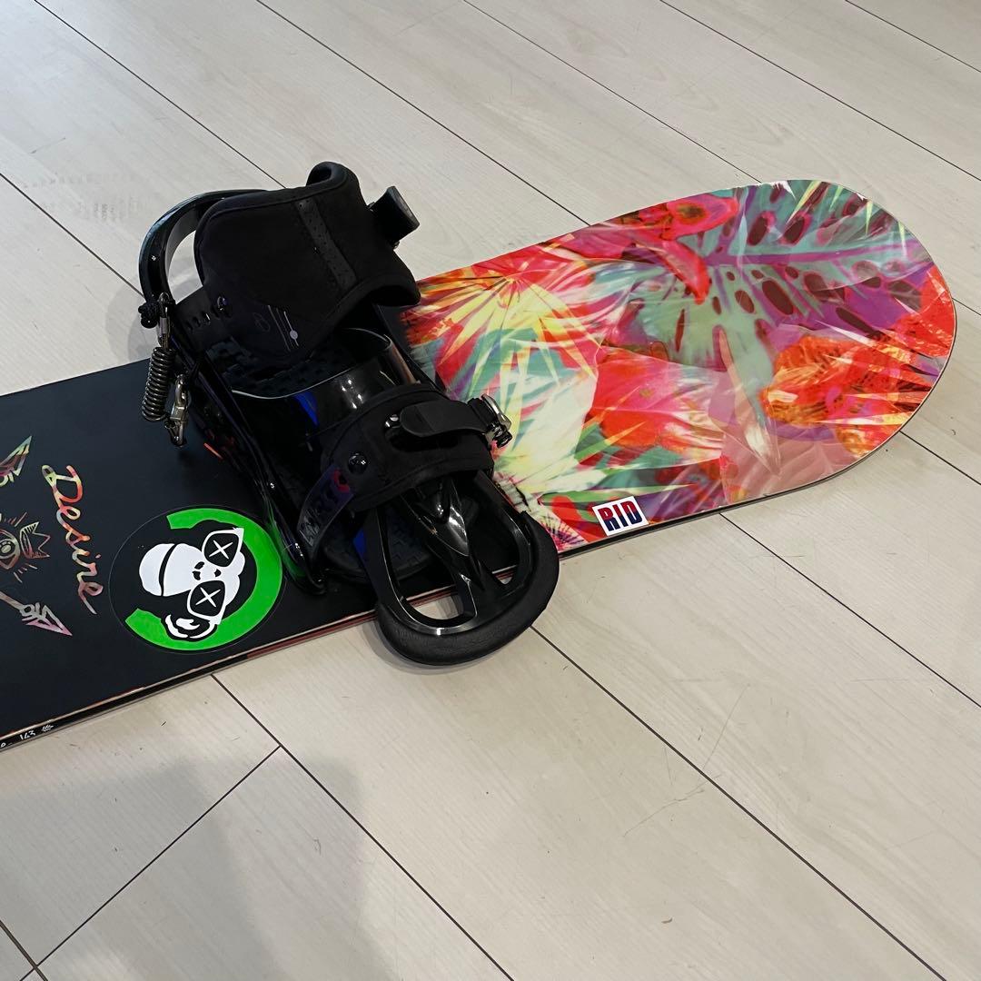 SALOMON DESIREスノーボード BURTON ビンディング付き