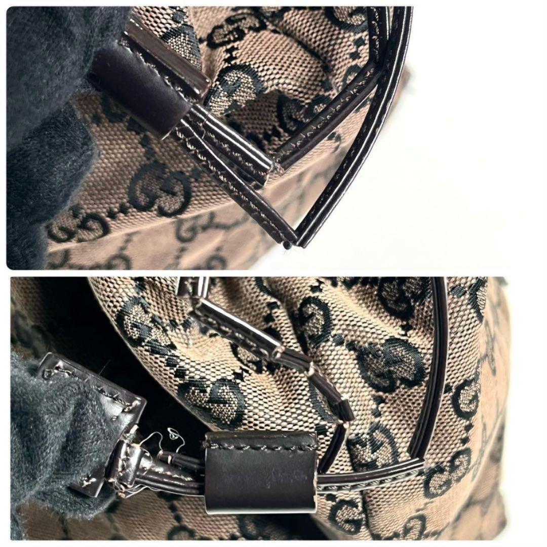 グッチ トートバッグ GG キャンバス ブラウン