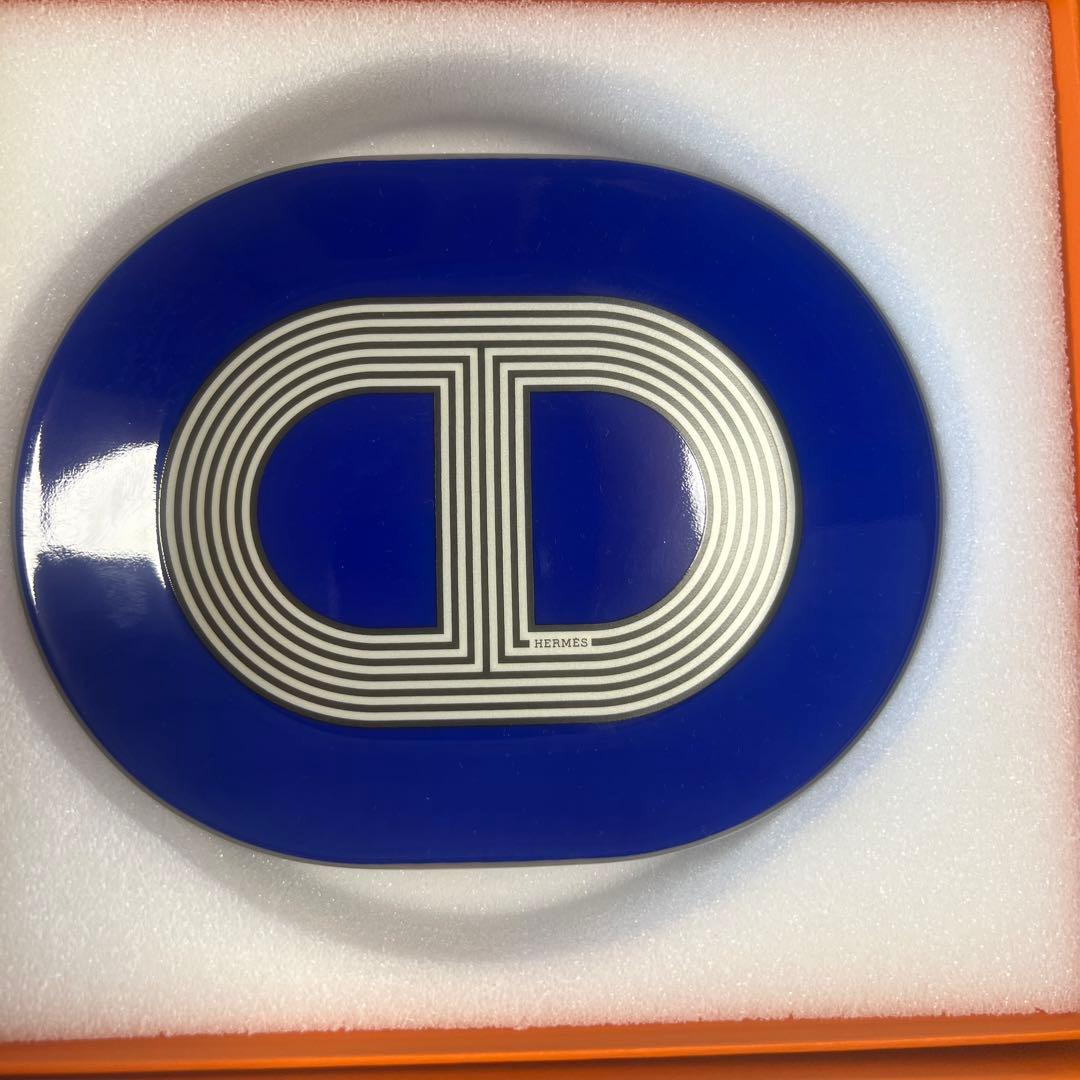 【廃盤 5色セット 新品】エルメス　ラリー　オーバルプレートミニ　15cm