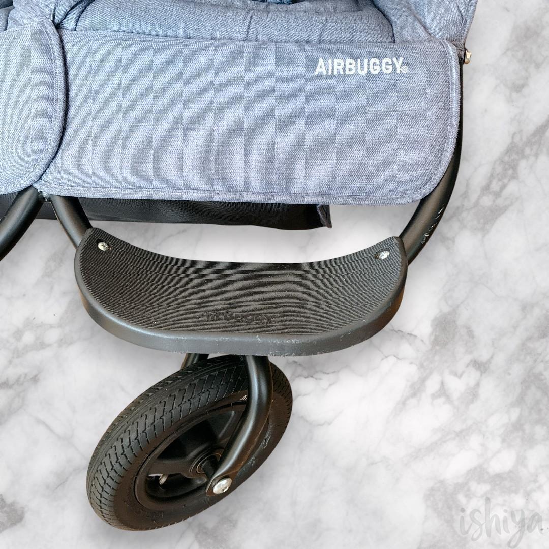 【レインカバー付】エアバギー ココダブル フロムバース アースブルー