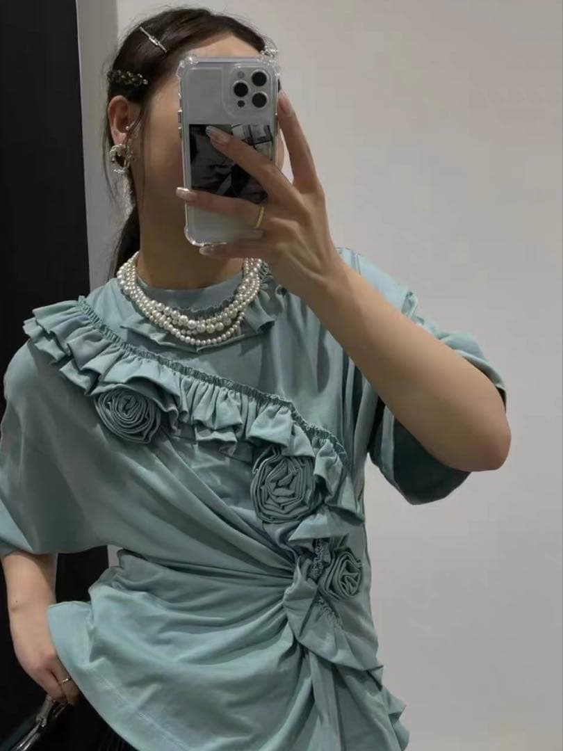 DRIES VAN NOTEN ミントグリーン シャツ Extra Small