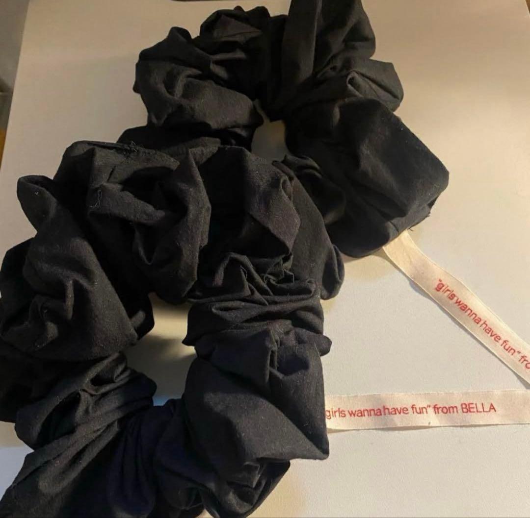 新品　BELLA ベラ シュシュ BLACK 黒 オフラインラブ　mimi 美海