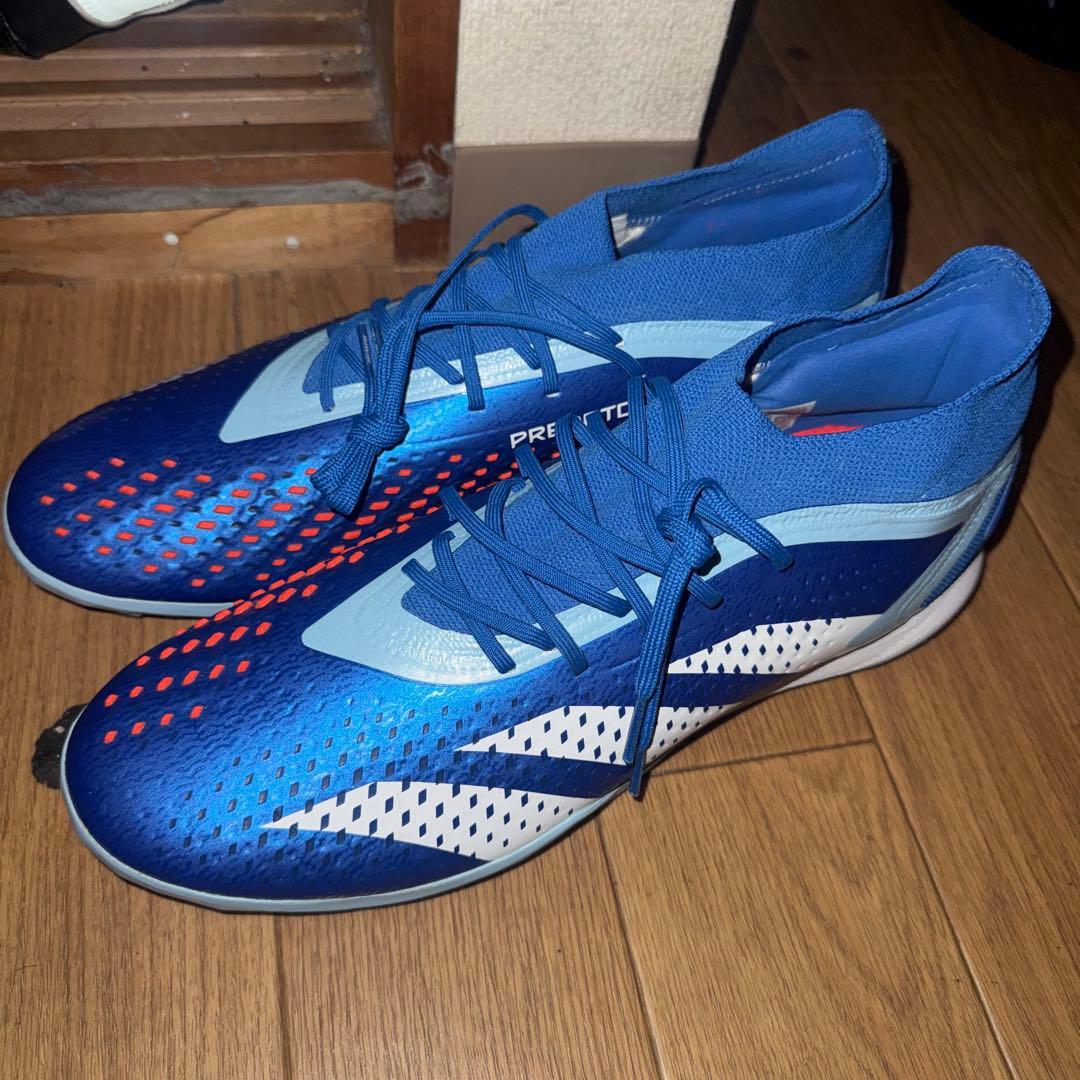 PREDATOR 青白オレンジ サッカーシューズ