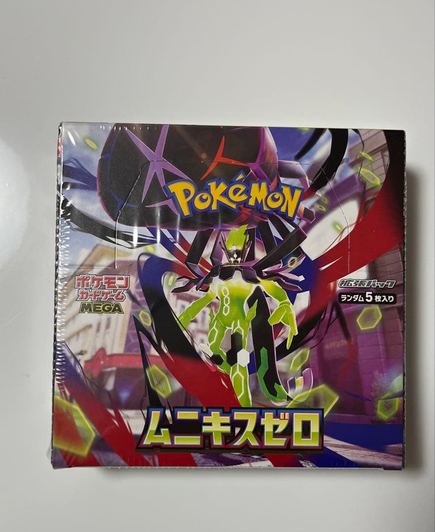 シュリンク付き　ムニキスゼロ　新品未開封1BOX ポケモンカード