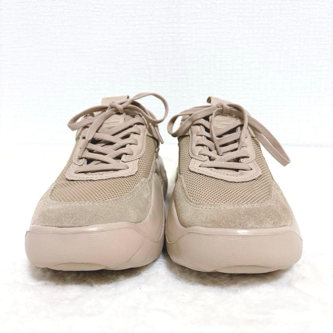 【美品】UGG アグ　クラウド トレーナー 厚底　スニーカー　23.5cm