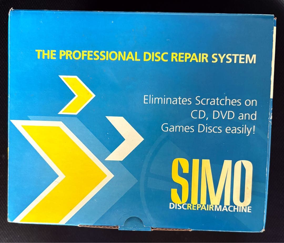 SIMO DSR-R1 CD DVD ディスク修復 研磨機 クリーニング