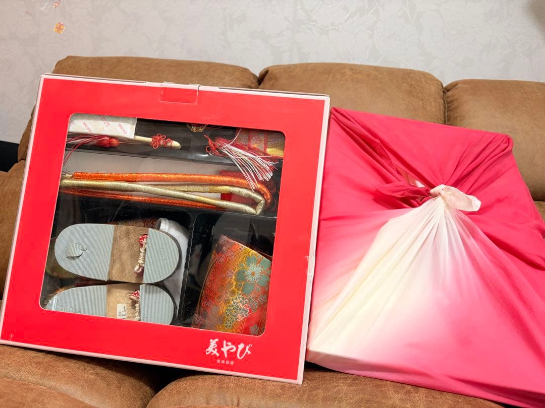 【女の子】七五三 子供用 着物セット 3〜4歳