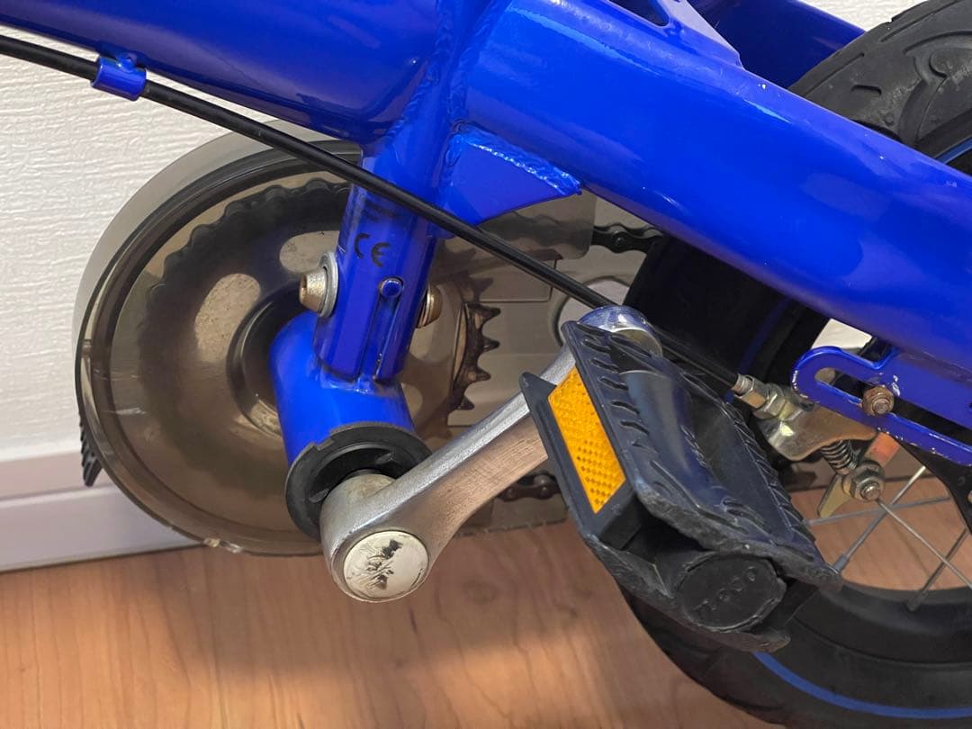 【中古】へんしんバイク 12インチ ブルー 幼児用自転車本体