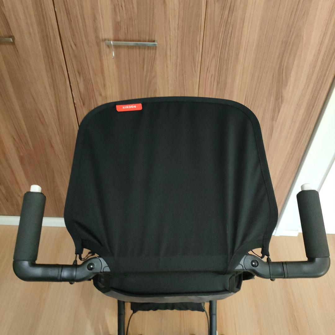 gb ポキット 折りたたみベビーカー グレー