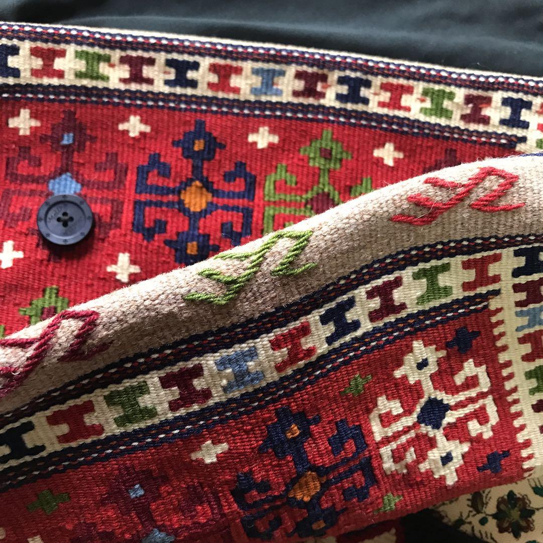 手織り特注  ペルシャギリムショルダーバック