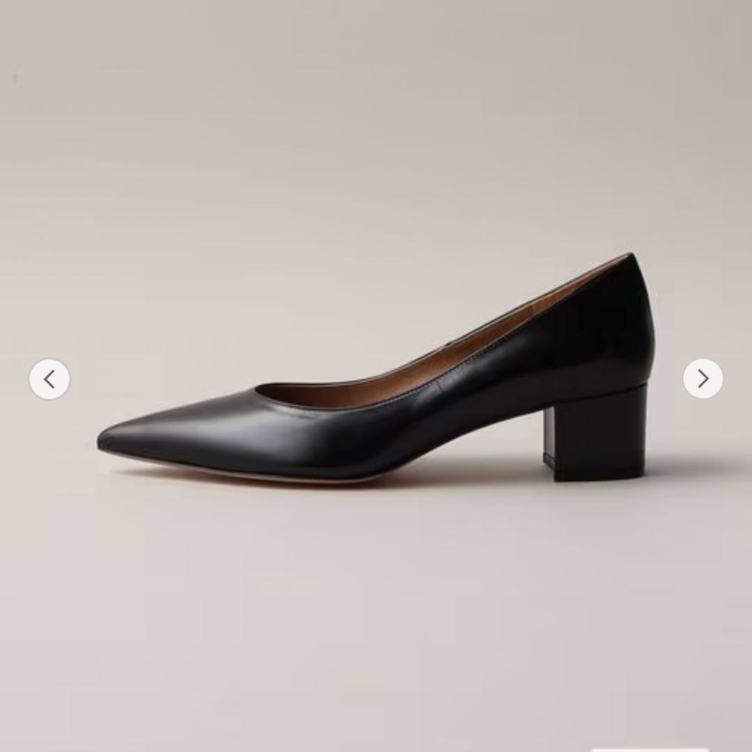 【新品未使用】ODETTE E ODILE SLブロックヒールパンプス 22.5