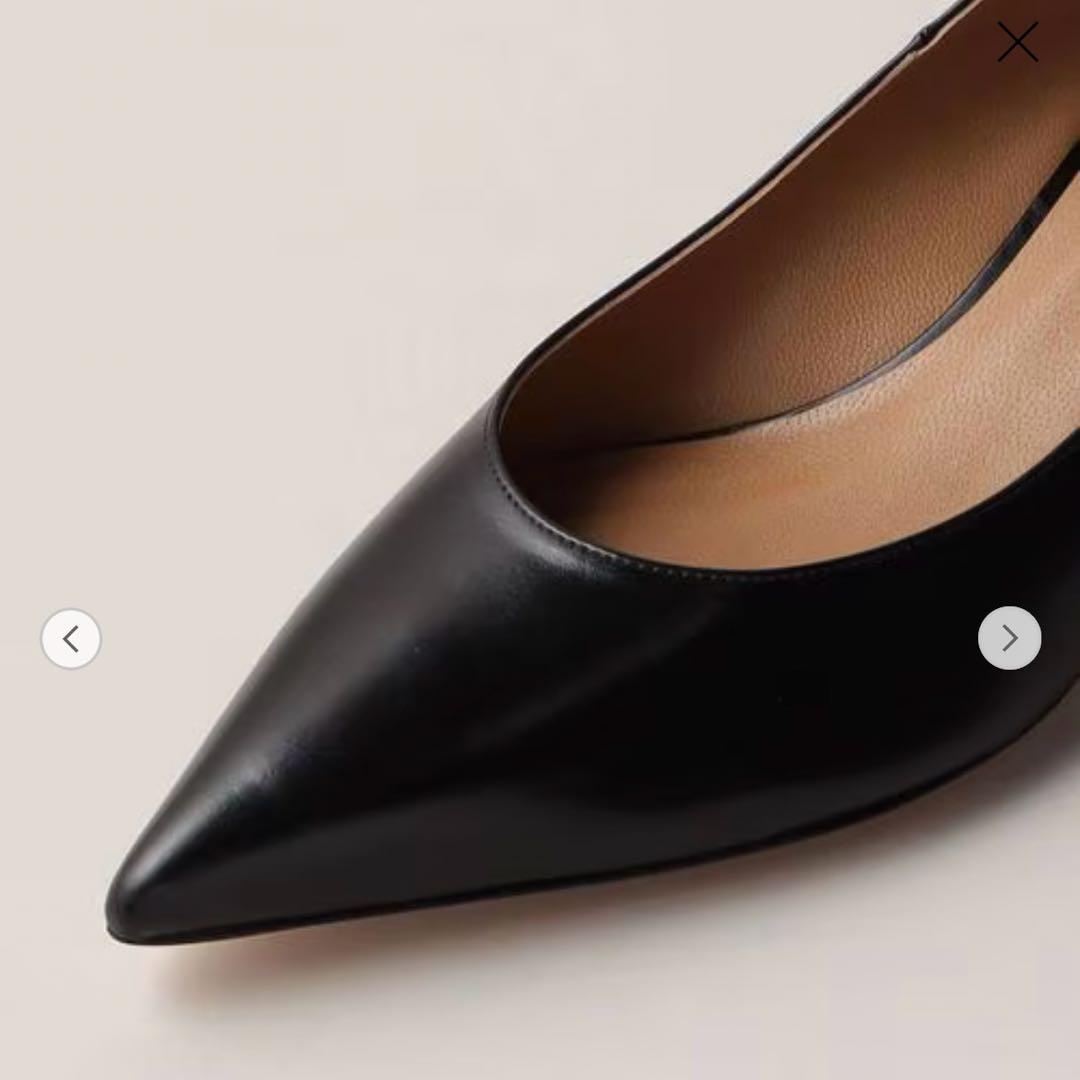 【新品未使用】ODETTE E ODILE SLブロックヒールパンプス 22.5