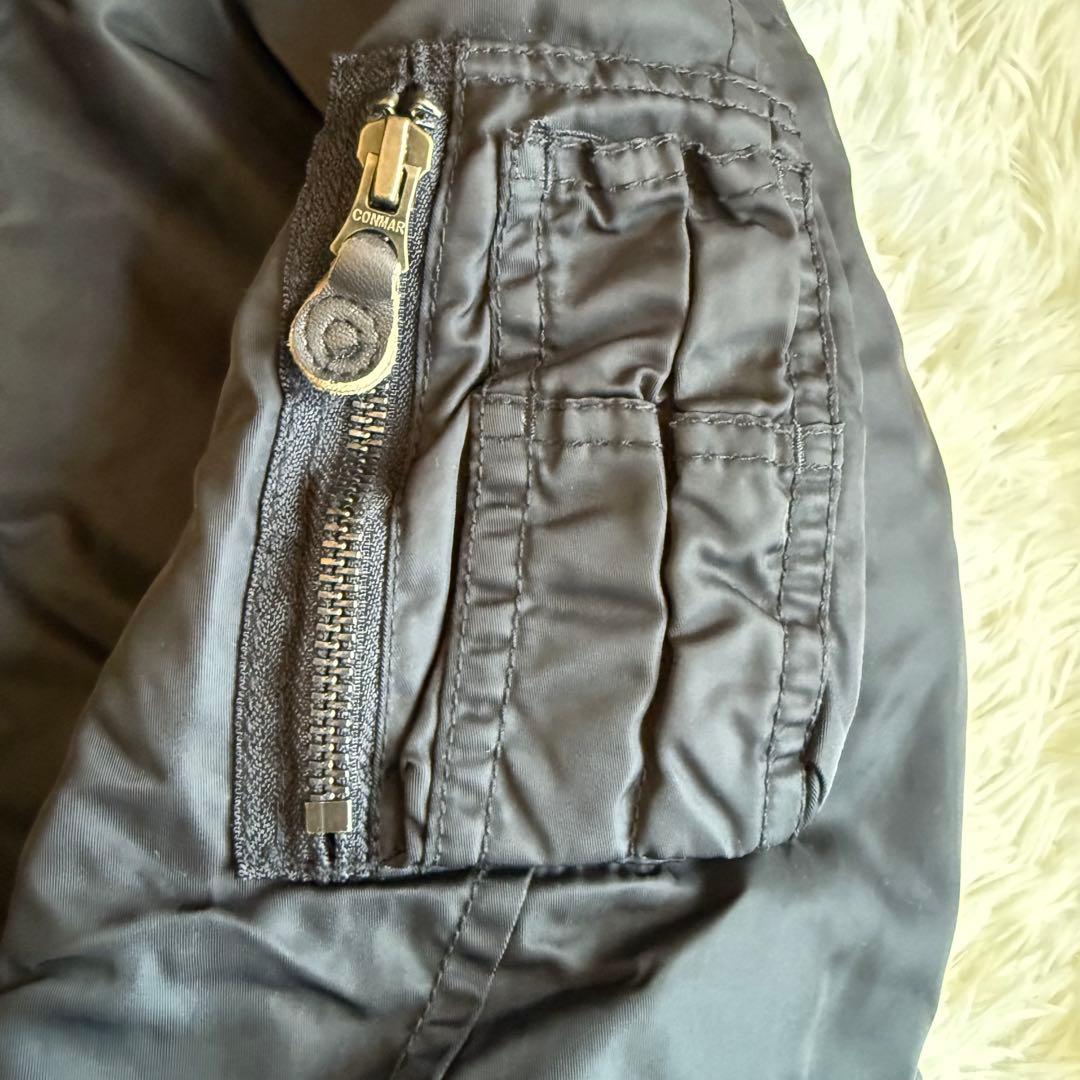 希少 g.o.a ゴア ミリタリー ボンバージャケット 中綿入り 2 黒 廃盤