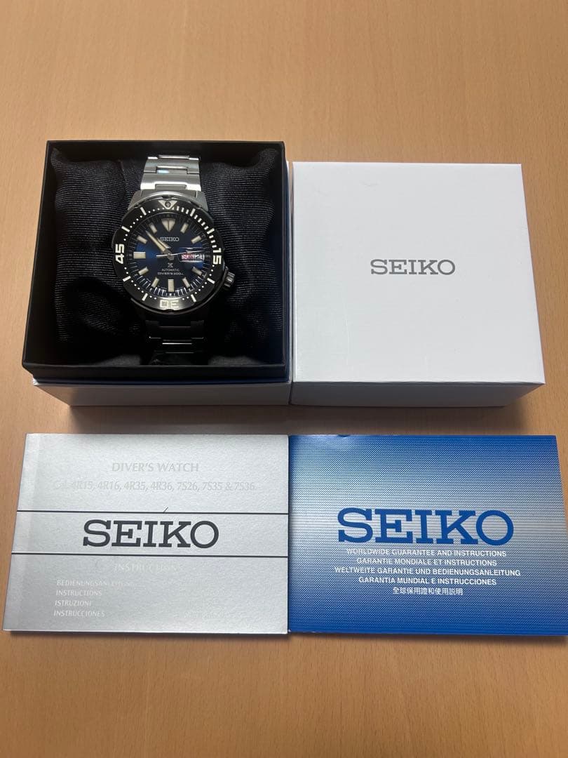 SEIKO 自動巻きダイバーズウォッチ