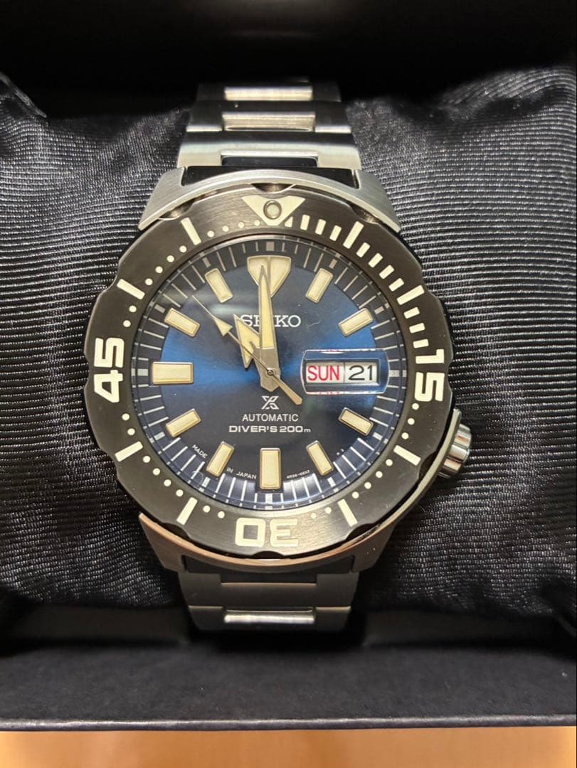 SEIKO 自動巻きダイバーズウォッチ