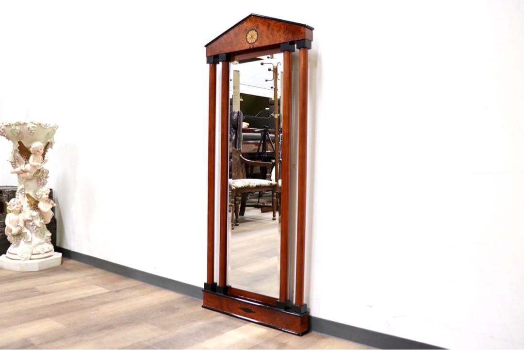 GMGN163D○イタリア製 最高級 鏡 ウォールミラー 姿見 壁掛け式 バー