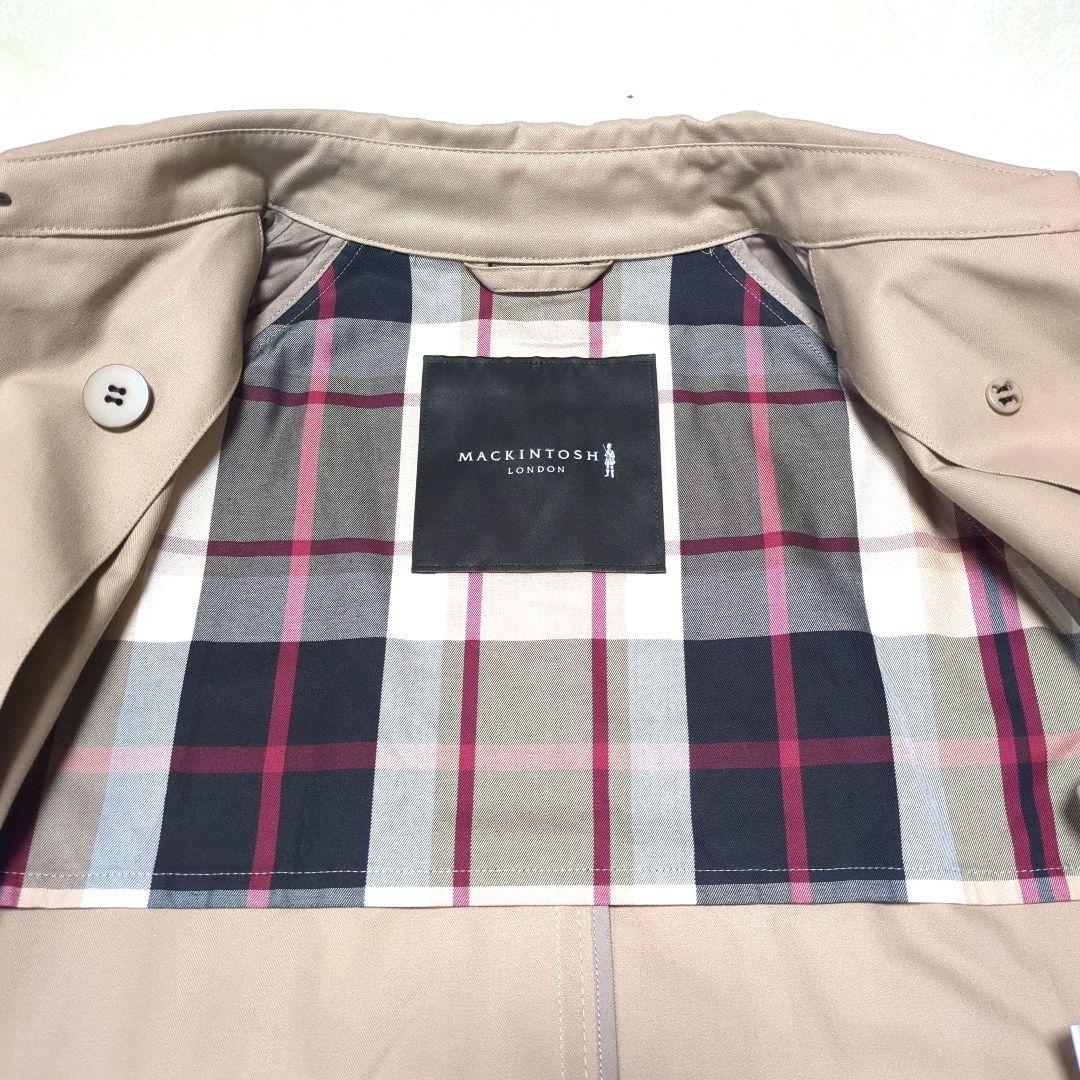 マッキントッシュ【美品】40 トレンチコート ベルト　ブラウンベージュ