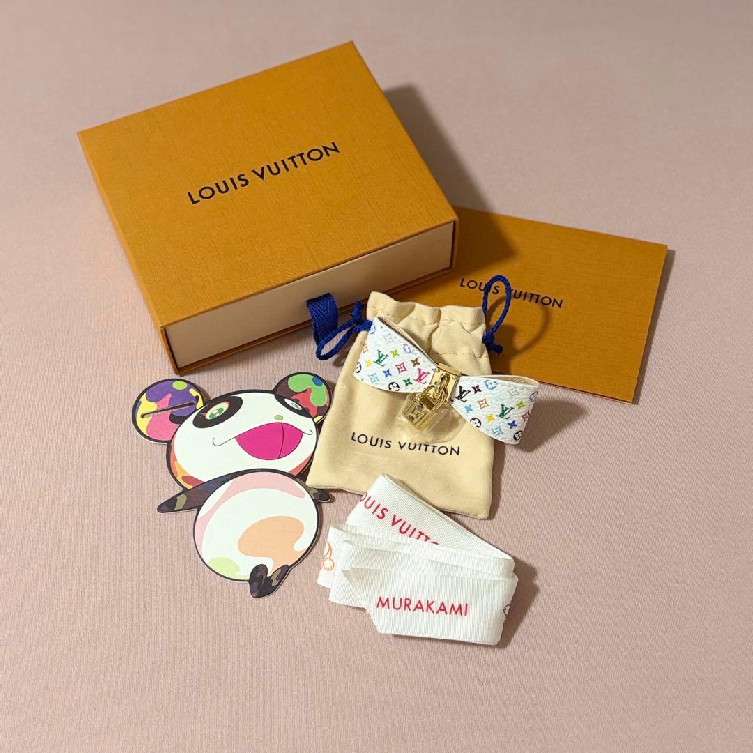 LOUIS VUITTON ルイヴィトン LV×TM バレッタ　村上隆