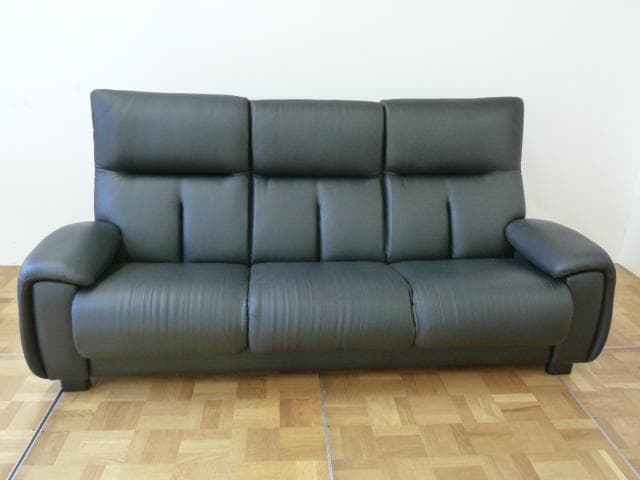 冨士ファニチア 3人掛け リクライニングソファ W2040×D750×970mm