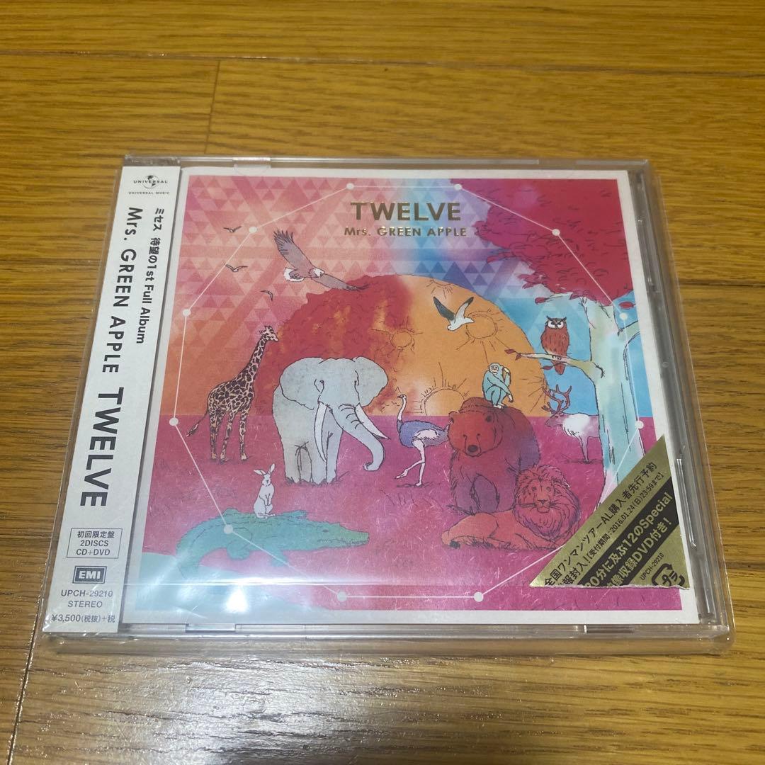 Mrs. GREEN APPLE TWELVE 初回限定盤