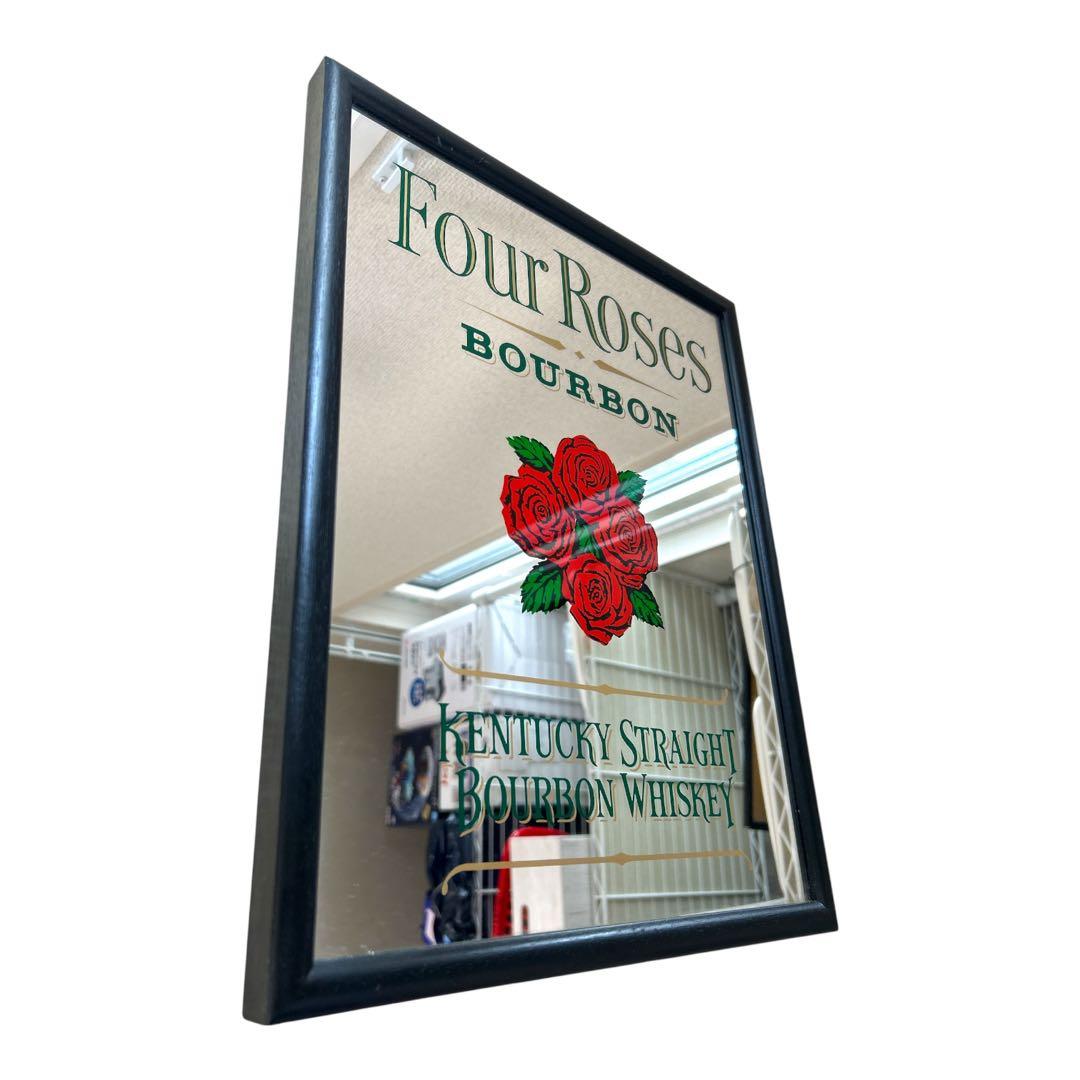 Four Roses バーボン ウォールミラー 看板 鏡 インテリア