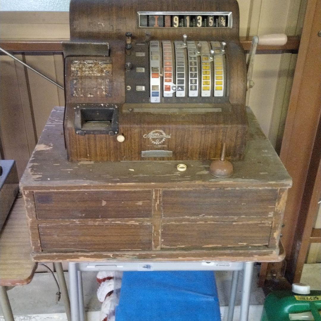 超古いイギリスで使われてたレジスター 値引きしますよ!