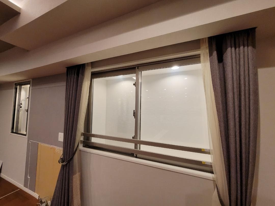 ◆カーテンセット◆W89cm×H198cm◆ブラウン系◆D-2508KA8◆