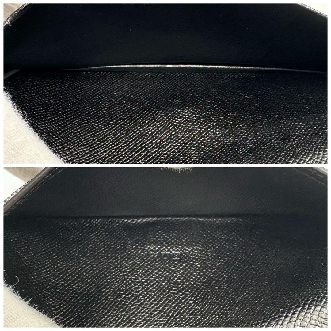 超人気✨ HERMES エルメス ベアンスフレ ブラック ノワール　長財布