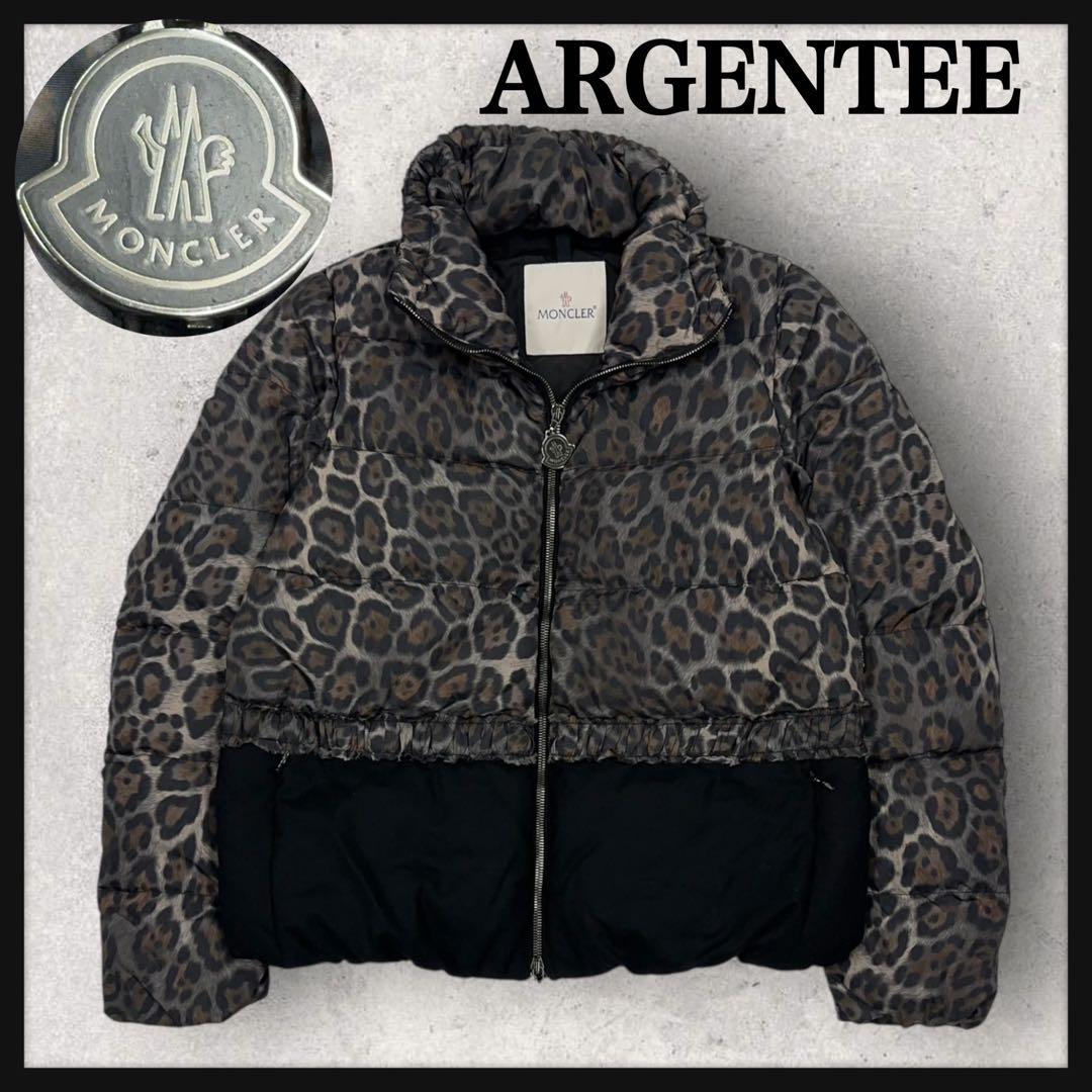 11593【QR鑑定済み・美品】モンクレール　ARGENTEE ダウンジャケット