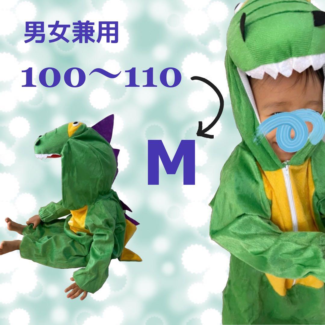 子ども服 M 100 〜 110 恐竜 アニマル 着ぐるみ 男女兼用 仮装 変装