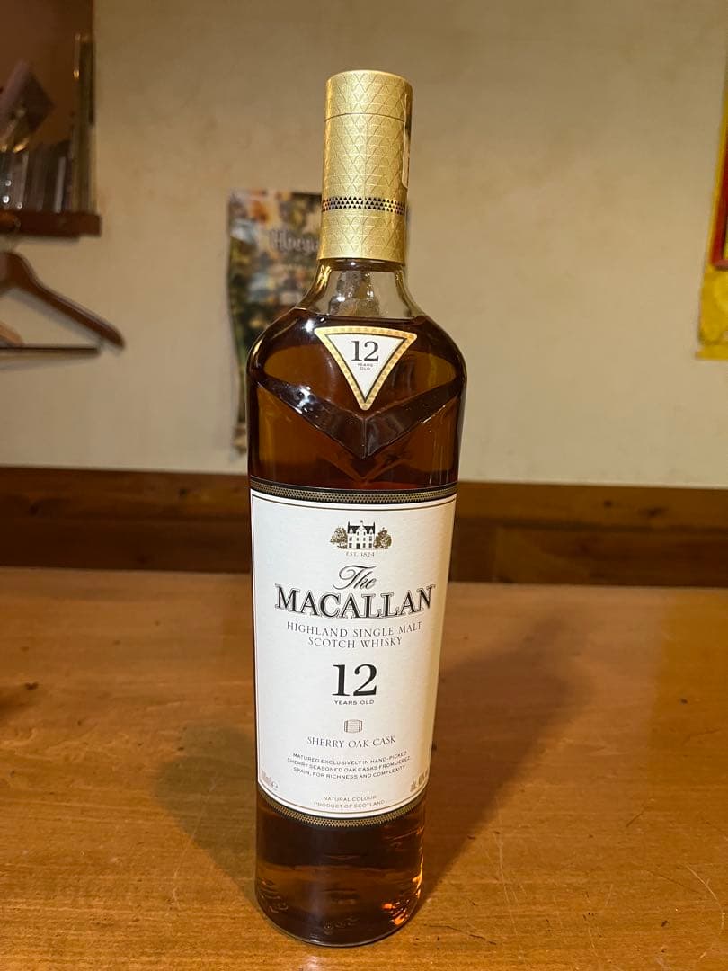 マッカラン12年 シェリーオークカスク　700ml
