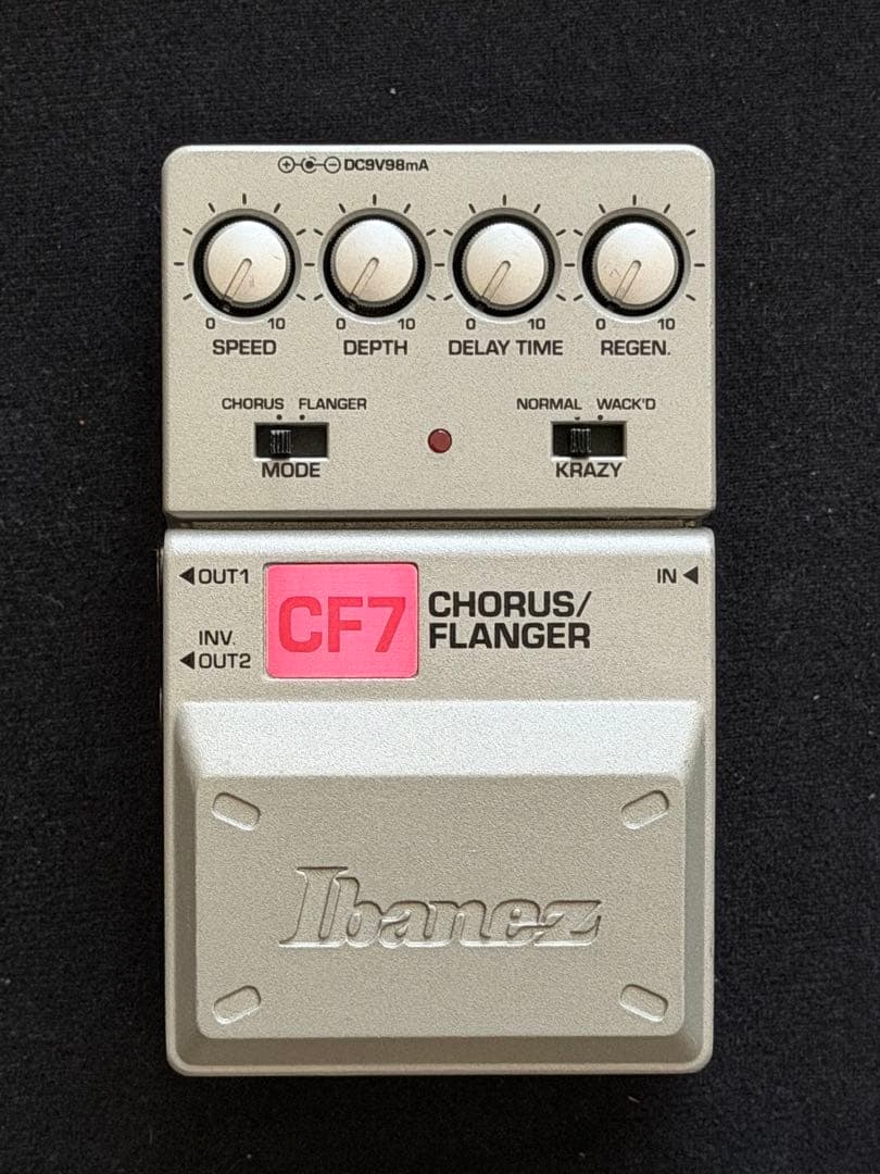 ギター Ibanez CF7 CHORUS FLANGER
