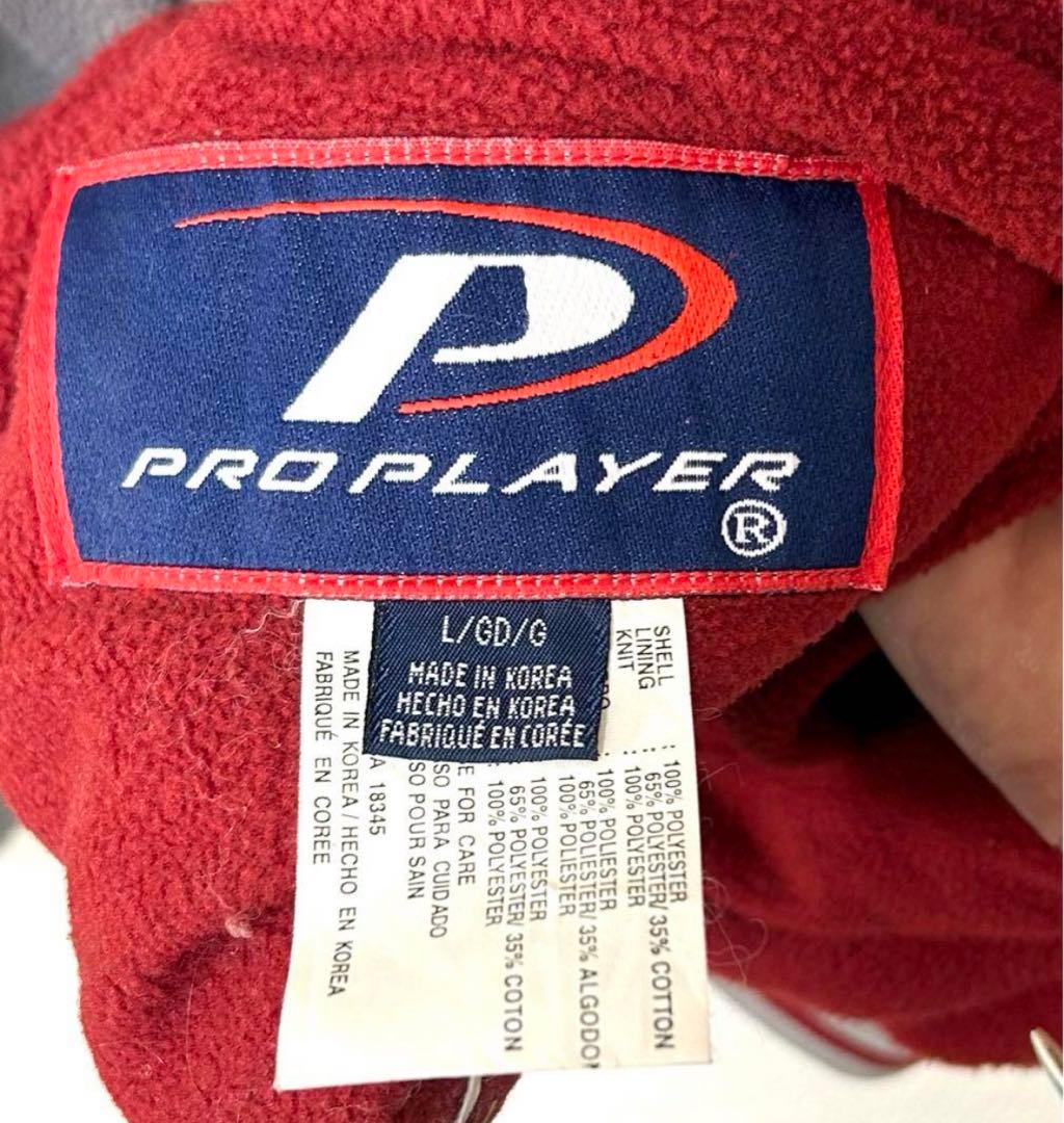 90s〜 nfl nylon × fleece reversible jkt