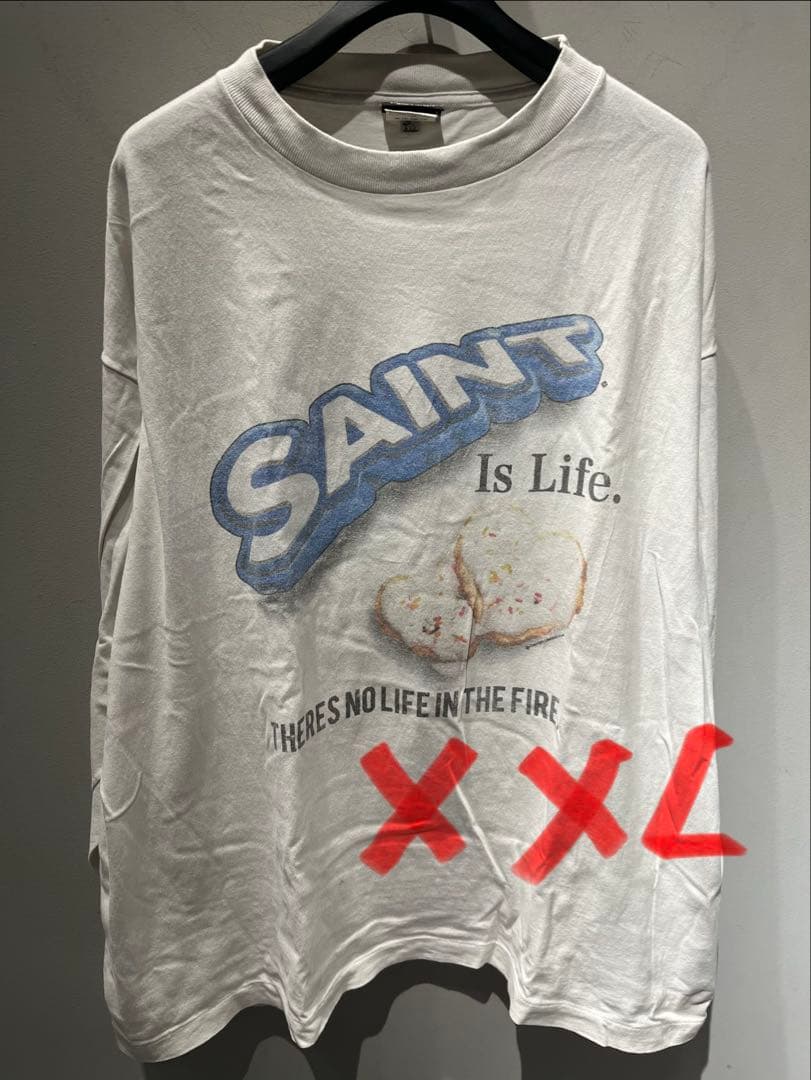 トップス SAINTMxxxxxxHEARTCOOKIE SM-YS1-0000-C39