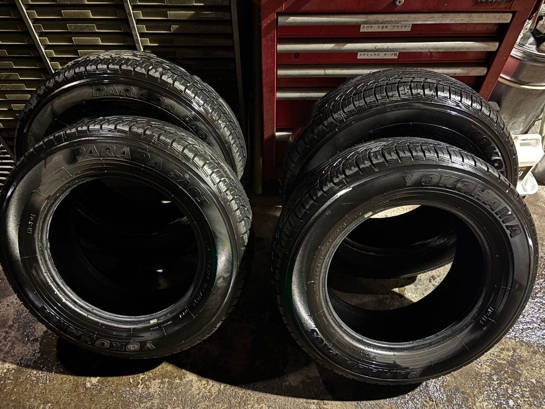 YOKOHAMA PARADA PA03 215/65R16C タイヤ4本セット