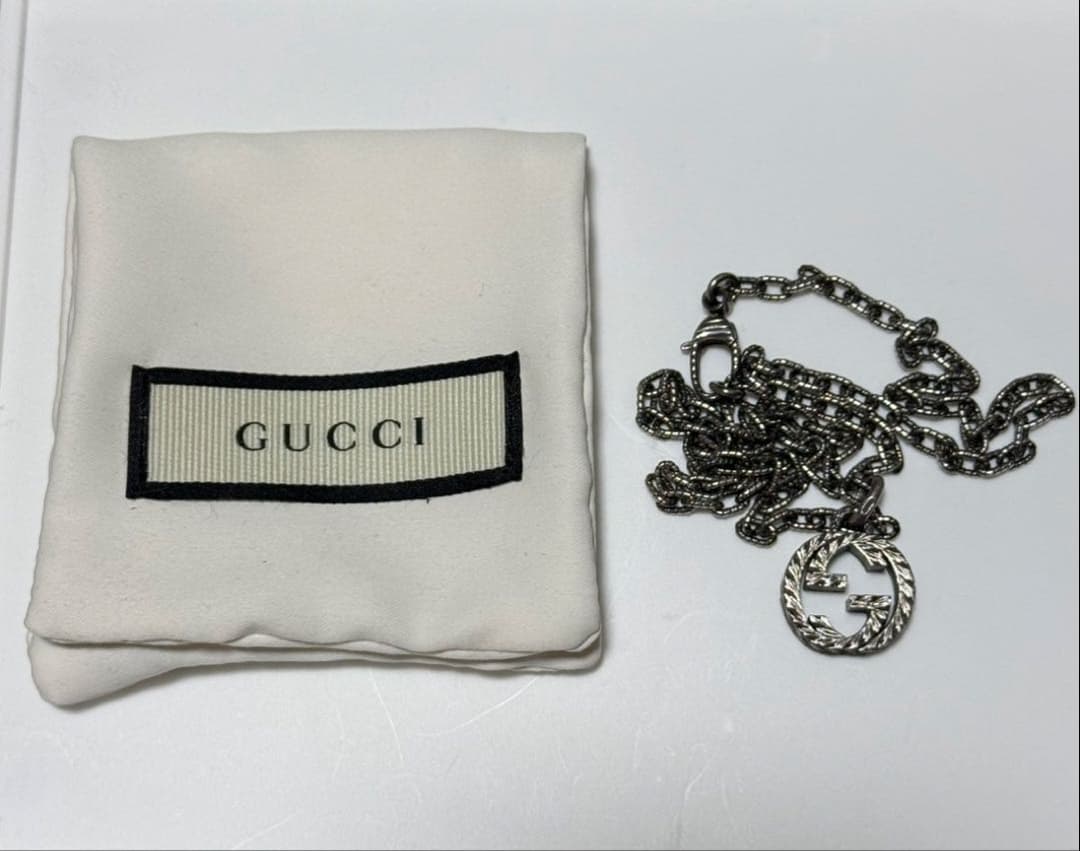 GUCCI ネックレス インターロッキングG