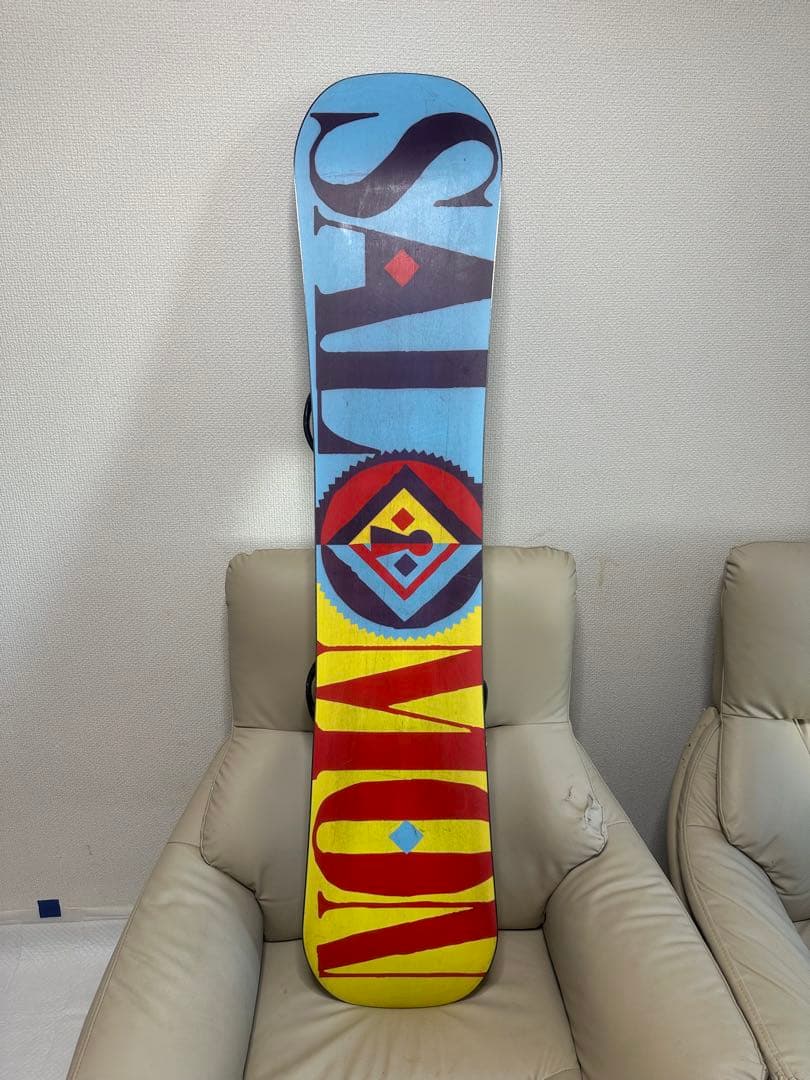 SALOMON Gypsy スノーボード バイン付き