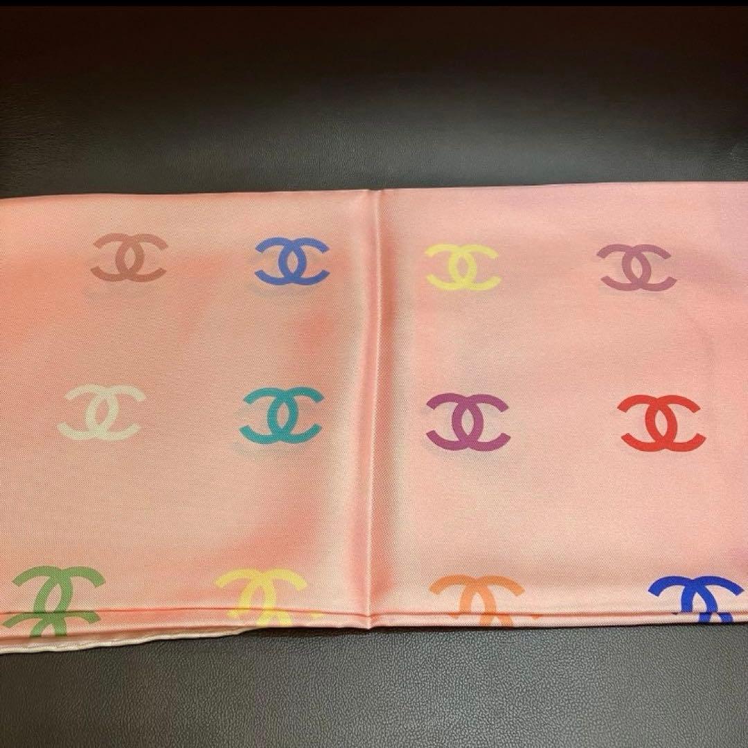 CHANEL シャネル 新品未使用　 CCマーク♡シルクスカーフ