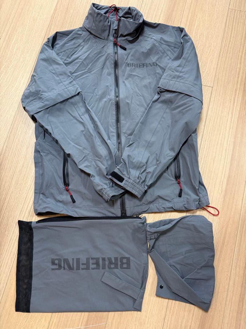 美品　ブリーフィング　レインウェア　ジャケット　S