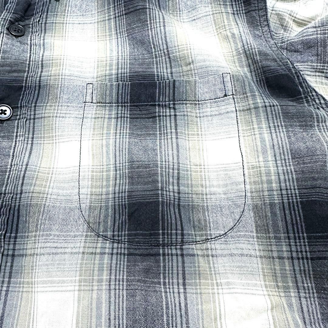 90s POLO SPORT ポロスポーツ オンブレチェックシャツ ブラック