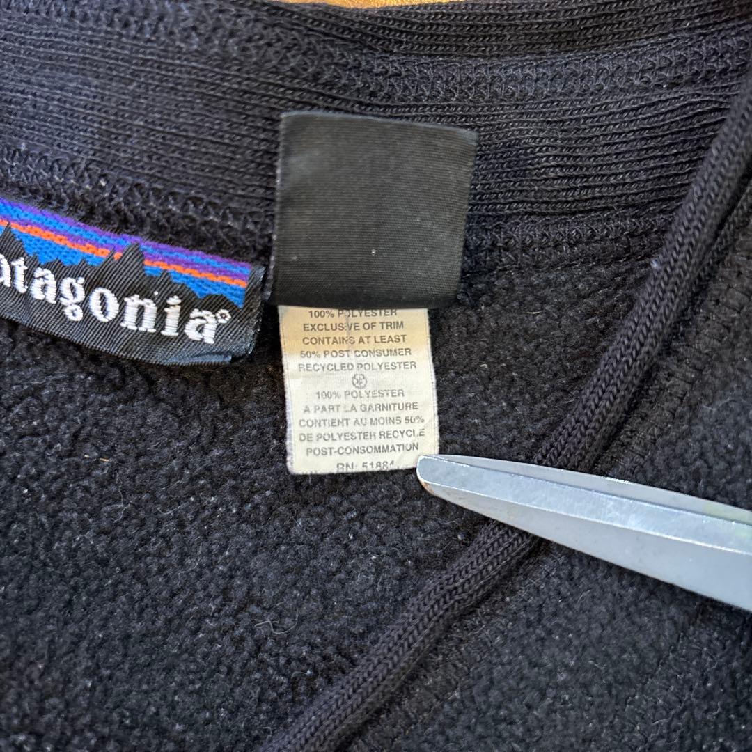 T*o様 【希少】patagonia シンチラ シャーリングカーディガン ブラッ