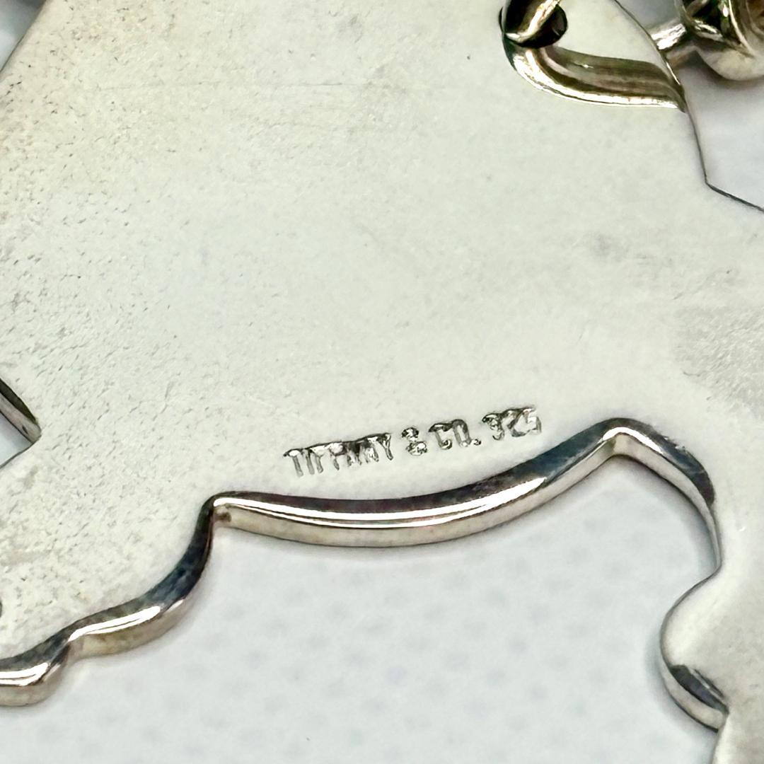 ティファニー　Tiffany & Co. 925シルバー プードルキーホルダー