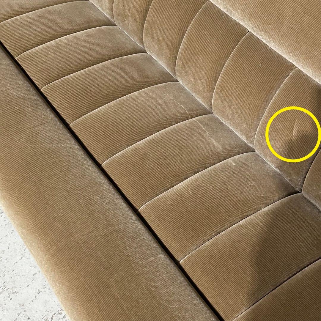 ✦70s✦maruni マルニ ミッドセンチュリー 昭和レトロ ソファー ベロア